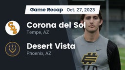 Recap: Corona del Sol  vs. Desert Vista  2023