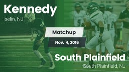 Matchup: Kennedy vs. South Plainfield  2016