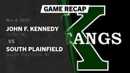 Recap: John F. Kennedy  vs. South Plainfield  2016