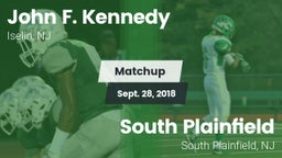 Matchup: John F. Kennedy vs. South Plainfield  2018