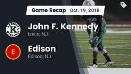 Recap: John F. Kennedy  vs. Edison  2018