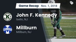 Recap: John F. Kennedy  vs. Millburn  2018