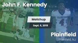 Matchup: John F. Kennedy vs. Plainfield  2019