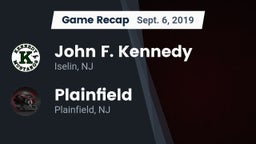 Recap: John F. Kennedy  vs. Plainfield  2019