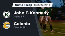 Recap: John F. Kennedy  vs. Colonia  2019