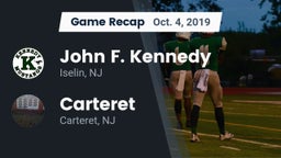 Recap: John F. Kennedy  vs. Carteret  2019