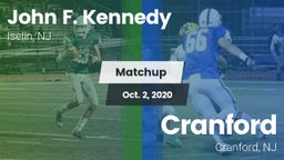 Matchup: John F. Kennedy vs. Cranford  2020