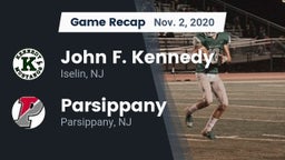 Recap: John F. Kennedy  vs. Parsippany  2020