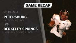 Recap: Petersburg  vs. Berkeley Springs  2015