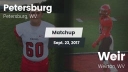 Matchup: Petersburg vs. Weir  2017