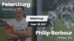 Matchup: Petersburg vs. Philip Barbour  2017