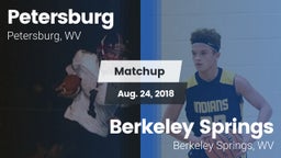 Matchup: Petersburg vs. Berkeley Springs  2018