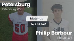 Matchup: Petersburg vs. Philip Barbour  2018