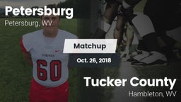 Matchup: Petersburg vs. Tucker County  2018