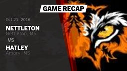 Recap: Nettleton  vs. Hatley  2016