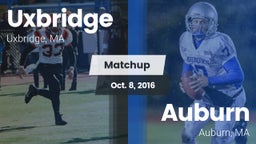 Matchup: Uxbridge vs. Auburn  2016