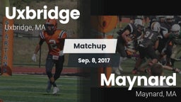 Matchup: Uxbridge vs. Maynard  2017