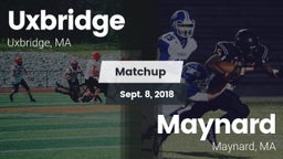 Matchup: Uxbridge vs. Maynard  2018