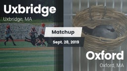 Matchup: Uxbridge vs. Oxford  2019