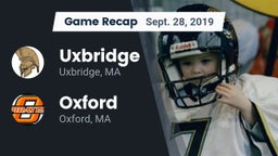 Recap: Uxbridge  vs. Oxford  2019
