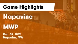 Napavine  vs MWP Game Highlights - Dec. 30, 2019