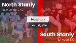 Matchup: North Stanly High Sc vs. South Stanly  2016