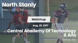 Matchup: North Stanly High Sc vs. Central Academy Of Technology & Arts 2017