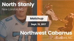 Matchup: North Stanly High Sc vs. Northwest Cabarrus  2017