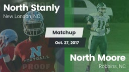 Matchup: North Stanly High Sc vs. North Moore  2017