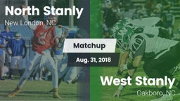 Matchup: North Stanly High Sc vs. West Stanly  2018