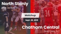Matchup: North Stanly High Sc vs. Chatham Central  2018