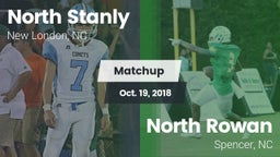 Matchup: North Stanly High Sc vs. North Rowan  2018