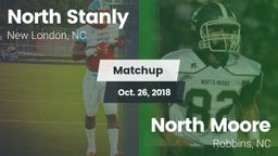 Matchup: North Stanly High Sc vs. North Moore  2018