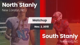 Matchup: North Stanly High Sc vs. South Stanly  2018