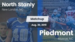 Matchup: North Stanly High Sc vs. Piedmont  2019