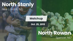 Matchup: North Stanly High Sc vs. North Rowan  2019