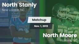 Matchup: North Stanly High Sc vs. North Moore  2019