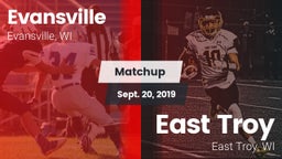 Matchup: Evansville vs. East Troy  2019