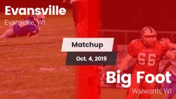 Matchup: Evansville vs. Big Foot  2019
