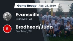 Recap: Evansville  vs. Brodhead/Juda  2019