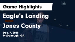 Eagle's Landing  vs Jones County  Game Highlights - Dec. 7, 2018