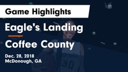 Eagle's Landing  vs Coffee County  Game Highlights - Dec. 28, 2018