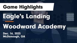 Eagle's Landing  vs Woodward Academy Game Highlights - Dec. 16, 2023