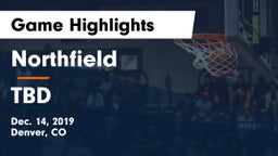 Northfield  vs TBD Game Highlights - Dec. 14, 2019