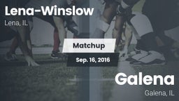 Matchup: Lena-Winslow vs. Galena  2016