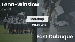 Matchup: Lena-Winslow vs. East Dubuque  2016