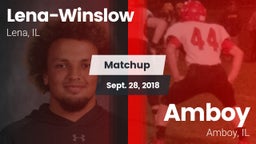 Matchup: Lena-Winslow vs. Amboy  2018