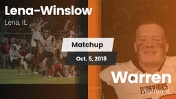 Matchup: Lena-Winslow vs. Warren  2018