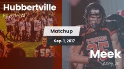 Matchup: Hubbertville vs. Meek  2017