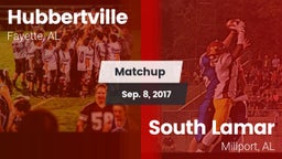Matchup: Hubbertville vs. South Lamar  2017
